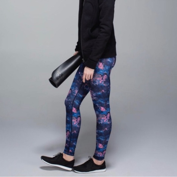 Lululemon wunder under moody mirage Lyon full length leggings size 4 - Picture 2 of 8